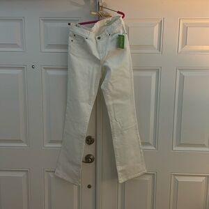 Lilly Pulitzer white jeans